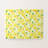 Fresh Yellow Lemons Puzzle (Horizontal)