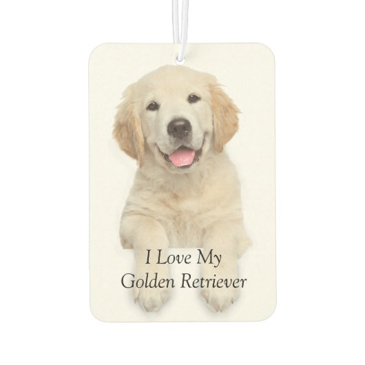 Freshener/Golden Retriever Autolufterfrischer (Rückseite)