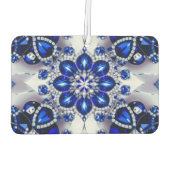 Fresheners der Autoluft mit blauweißem Farbdesign Autolufterfrischer (Rückseite)