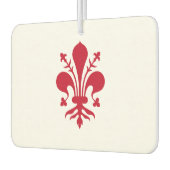 Fresheners der Autoluft mit der Fahne von Florenz, Autolufterfrischer (Links)