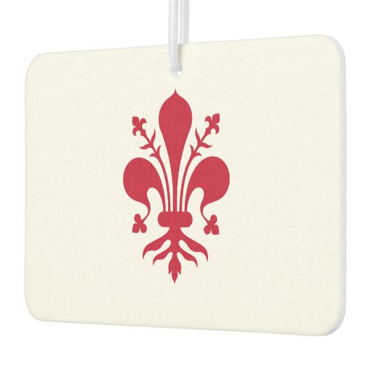 Fresheners der Autoluft mit der Fahne von Florenz, Autolufterfrischer (Links)