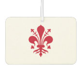 Fresheners der Autoluft mit der Fahne von Florenz, Autolufterfrischer (Vorderseite)