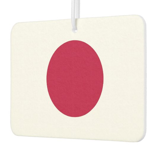 Fresheners der Autoluft mit der Flagge Japans Autolufterfrischer (Links)