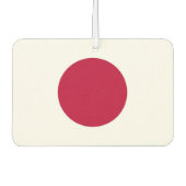 Fresheners der Autoluft mit der Flagge Japans Autolufterfrischer (Vorderseite)
