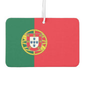 Fresheners der Autoluft mit der Flagge Portugals Autolufterfrischer (Rückseite)