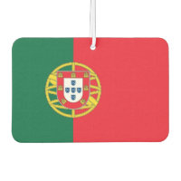 Fresheners der Autoluft mit der Flagge Portugals