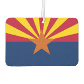 Fresheners der Autoluft mit der Flagge von Arizona Autolufterfrischer (Rückseite)