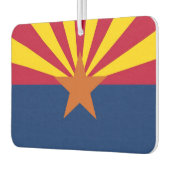 Fresheners der Autoluft mit der Flagge von Arizona Autolufterfrischer (Links)