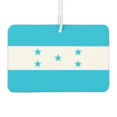 Fresheners der Autoluft mit der Flagge von Hondura Autolufterfrischer (Rückseite)