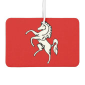 Fresheners der Autoluft mit der Flagge von Kent, E Autolufterfrischer (Rückseite)