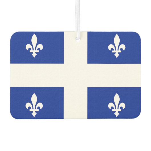 Fresheners der Autoluft mit der Flagge von Quebec, Autolufterfrischer (Vorderseite)