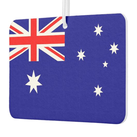 Fresheners der Autoluft mit Flagge Australiens Autolufterfrischer (Links)