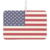 Fresheners der Autoluft mit Flagge der USA Autolufterfrischer (Rückseite)