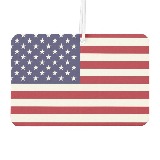 Fresheners der Autoluft mit Flagge der USA Autolufterfrischer (Rückseite)