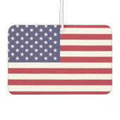 Fresheners der Autoluft mit Flagge der USA Autolufterfrischer (Vorderseite)