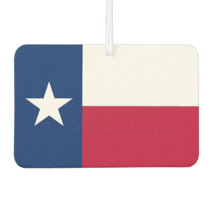 Fresheners der Autoluft mit Flagge von Texas Autolufterfrischer