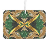 Fresheners der Autoluft mit jamaikanischem Farbdes Autolufterfrischer (Rückseite)