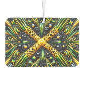 Fresheners der Autoluft mit jamaikanischem Farbdes Autolufterfrischer (Rückseite)