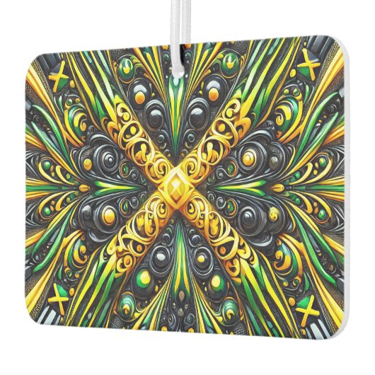 Fresheners der Autoluft mit jamaikanischem Farbdes Autolufterfrischer (Links)