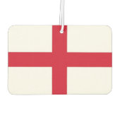 Fresheners der Autoluftfahrt mit der Flagge Englan Autolufterfrischer (Rückseite)