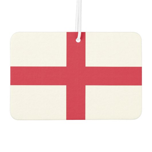 Fresheners der Autoluftfahrt mit der Flagge Englan Autolufterfrischer (Rückseite)