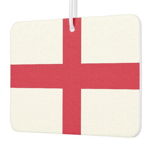 Fresheners der Autoluftfahrt mit der Flagge Englan Autolufterfrischer (Links)