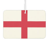 Fresheners der Autoluftfahrt mit der Flagge Englan Autolufterfrischer (Vorderseite)