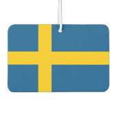 Fresheners der Kfz-Luft mit der Flagge Schwedens Autolufterfrischer (Vorderseite)