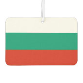Fresheners der Kfz-Luft mit Flagge Bulgariens Autolufterfrischer (Rückseite)