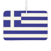 Fresheners der Kfz-Luft mit Flagge Griechenlands Autolufterfrischer (Rückseite)
