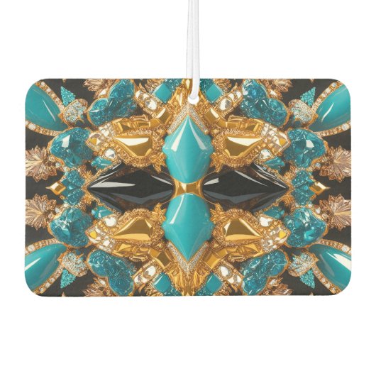 Fresheners mit bahamianischer Farbgestaltung Autolufterfrischer (Vorderseite)