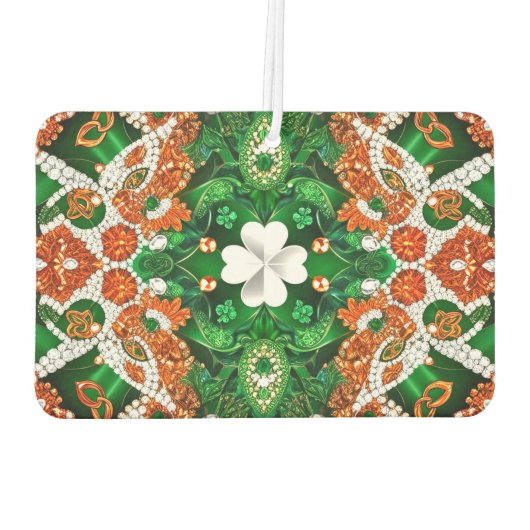 Fresheners mit irischer Farbgestaltung Autolufterfrischer (Rückseite)