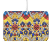 Fresheners mit rumänischer Farbgestaltung Autolufterfrischer (Rückseite)