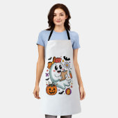 Freshly Boo'd Coffee Halloween Schürze (Getragen)
