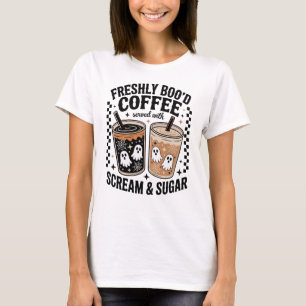 Freshly Boo'd Coffee Halloween Shirt
