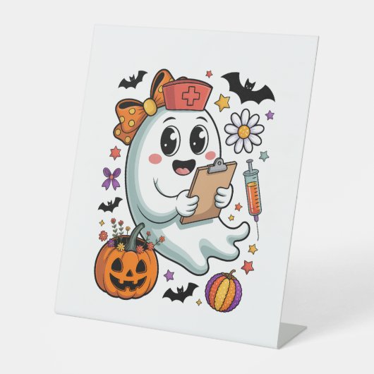 Freshly Boo'd Coffee Halloween Sockelschild (Vorderseite)