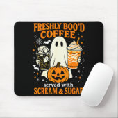 Freshly Boo'd Coffee Served With Scream And Sugar Mousepad (Mit Mouse)