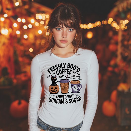 Freshly Boo'd Coffee Tri-Blend Shirt