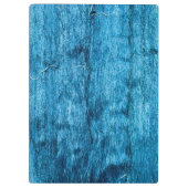 Freshly Dyed Blue Handmade Thai Silk Klemmbrett (Rückseite)