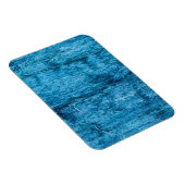 Freshly Dyed Blue Handmade Thai Silk Magnet (Rechte Seite)