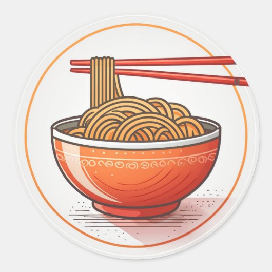 Freshly Made Runder Aufkleber (Vorderseite)