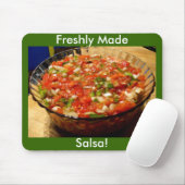 Freshly Made Salsa Mousepad (Mit Mouse)