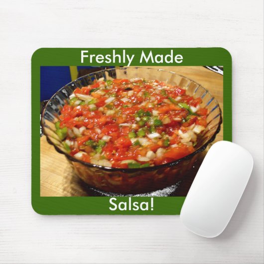 Freshly Made Salsa Mousepad (Mit Mouse)