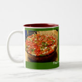 Freshly Made Salsa Zweifarbige Tasse (Links)