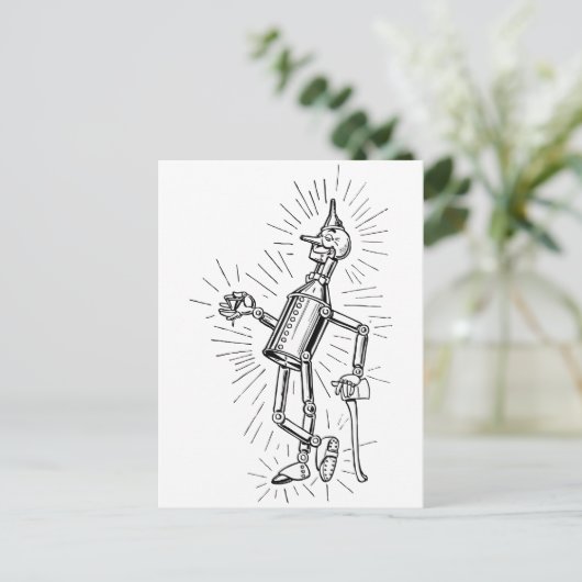 Freshly Oiled Tinman Postkarte (Stehend Vorderseite)