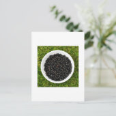 Freshly Picked Blackcurrants Postkarte (Stehend Vorderseite)