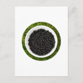 Freshly Picked Blackcurrants Postkarte (Vorderseite)