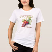 Freshly Picked Grapes - Best Quality Tri-Blend Shirt (Vorderseite)