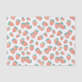 Freshly Picked Strawberries Seidenpapier (Vorderseite)