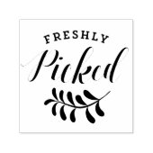 Freshly Picked Typografie | Frisches Erzeugnis Permastempel (Design)